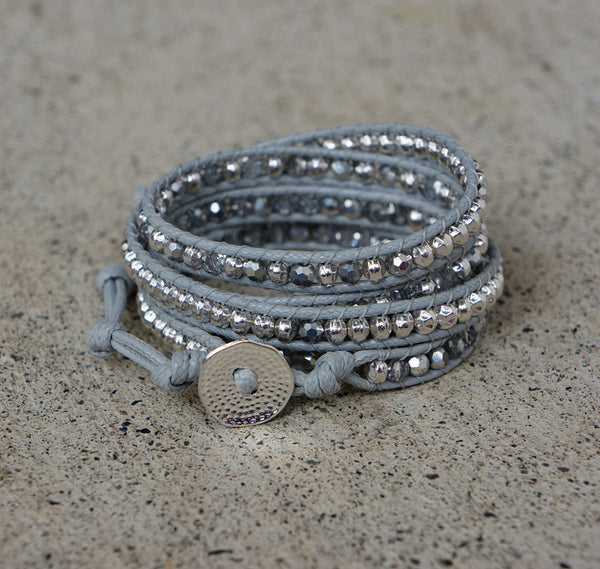 Silver Wrap Bracelet