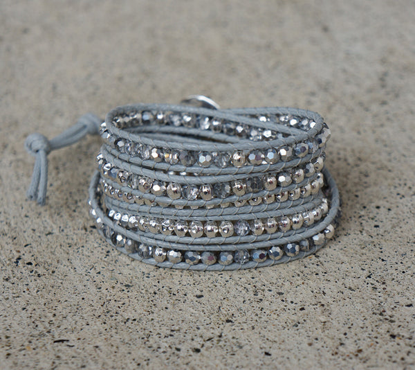 Silver Wrap Bracelet