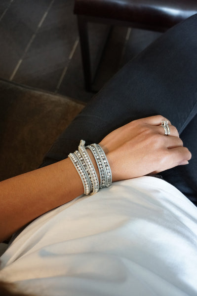 Silver Wrap Bracelet